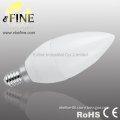 E14 5W plastic led candle CE ROHS cheap price